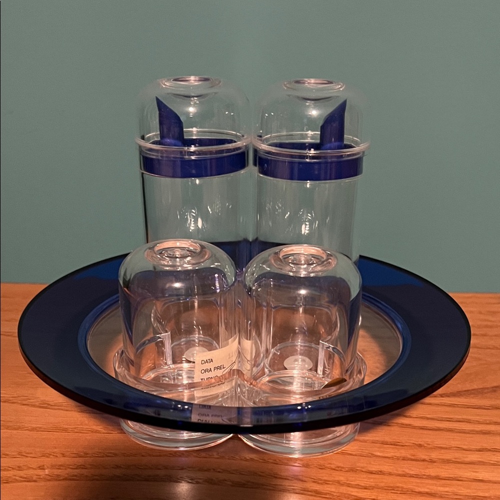 Guzzini Cruet Salt Pepper Set - Made in Italy